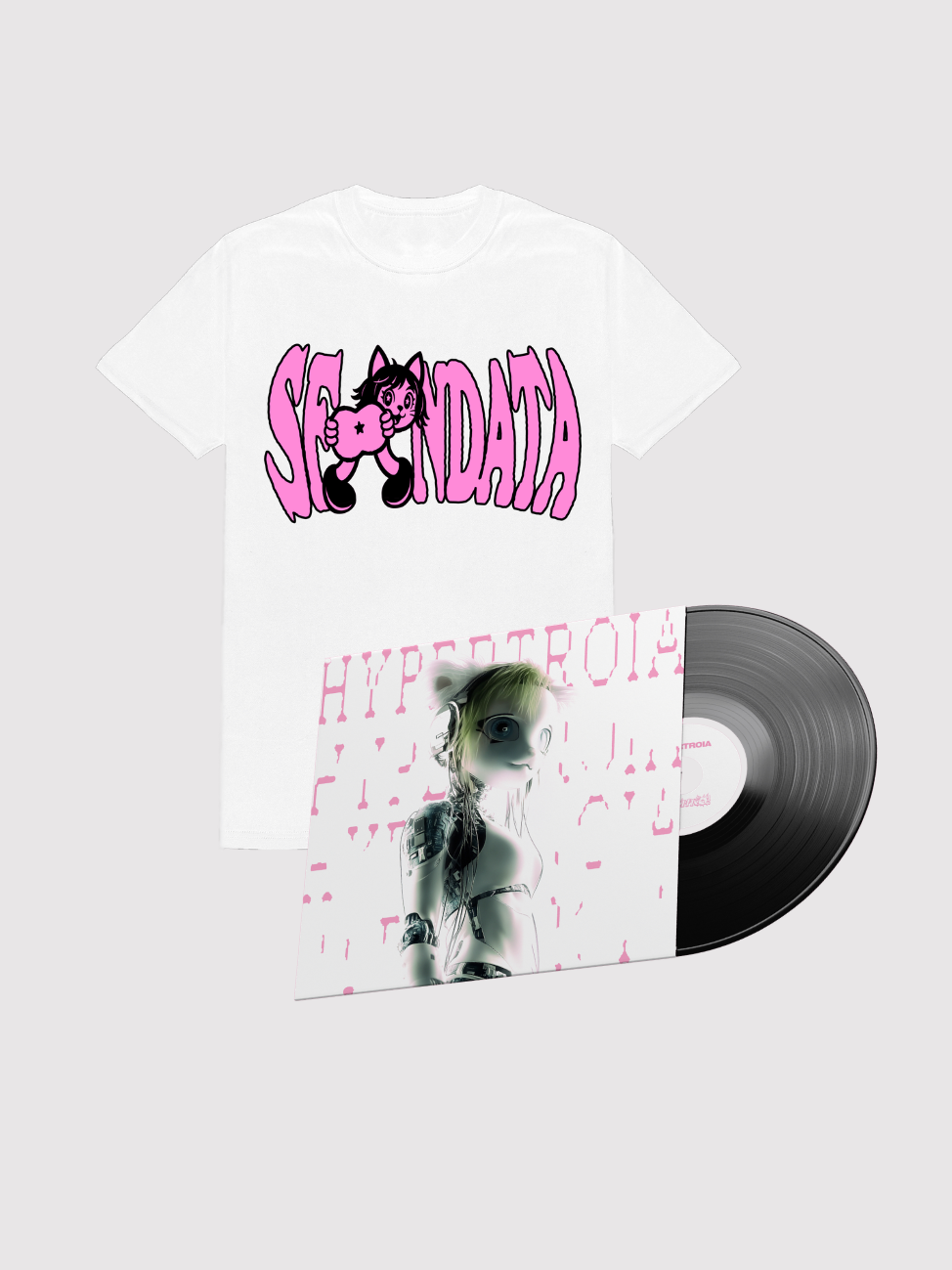 HACHIKO / Tee Sfondata + Vinile HYPERTROIA