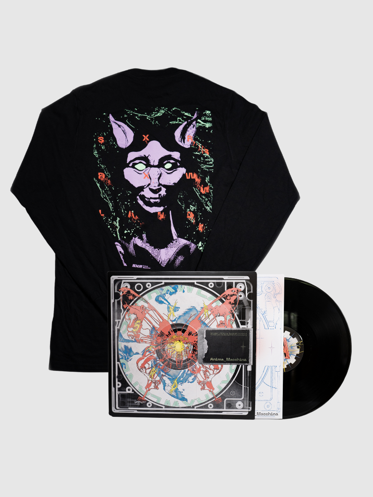 SXRRXWLAND / Anima Macchina Longsleeve Nera & Vinile