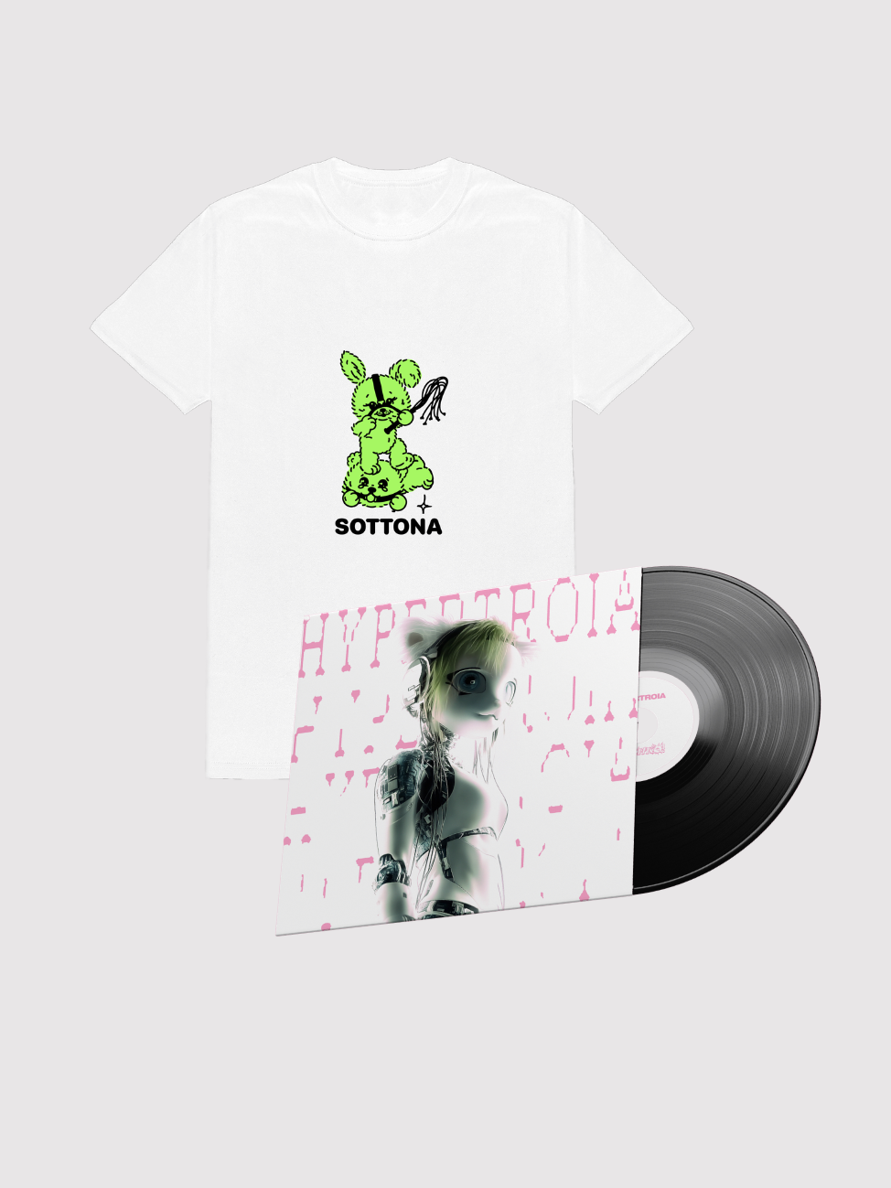 HACHIKO / Tee SOTTONA + Vinile HYPERTROIA