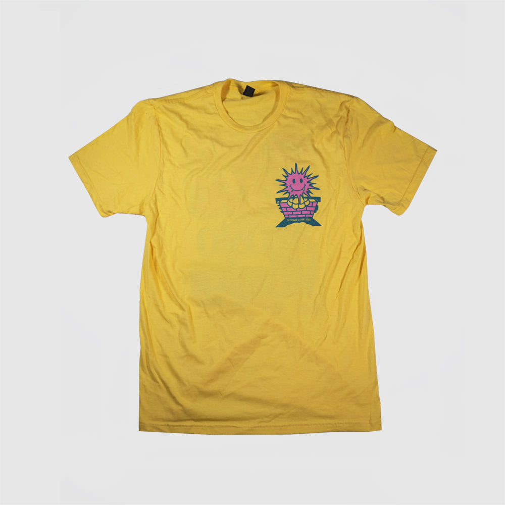 COMA_COSE / Agosto Yellow T-shirt
