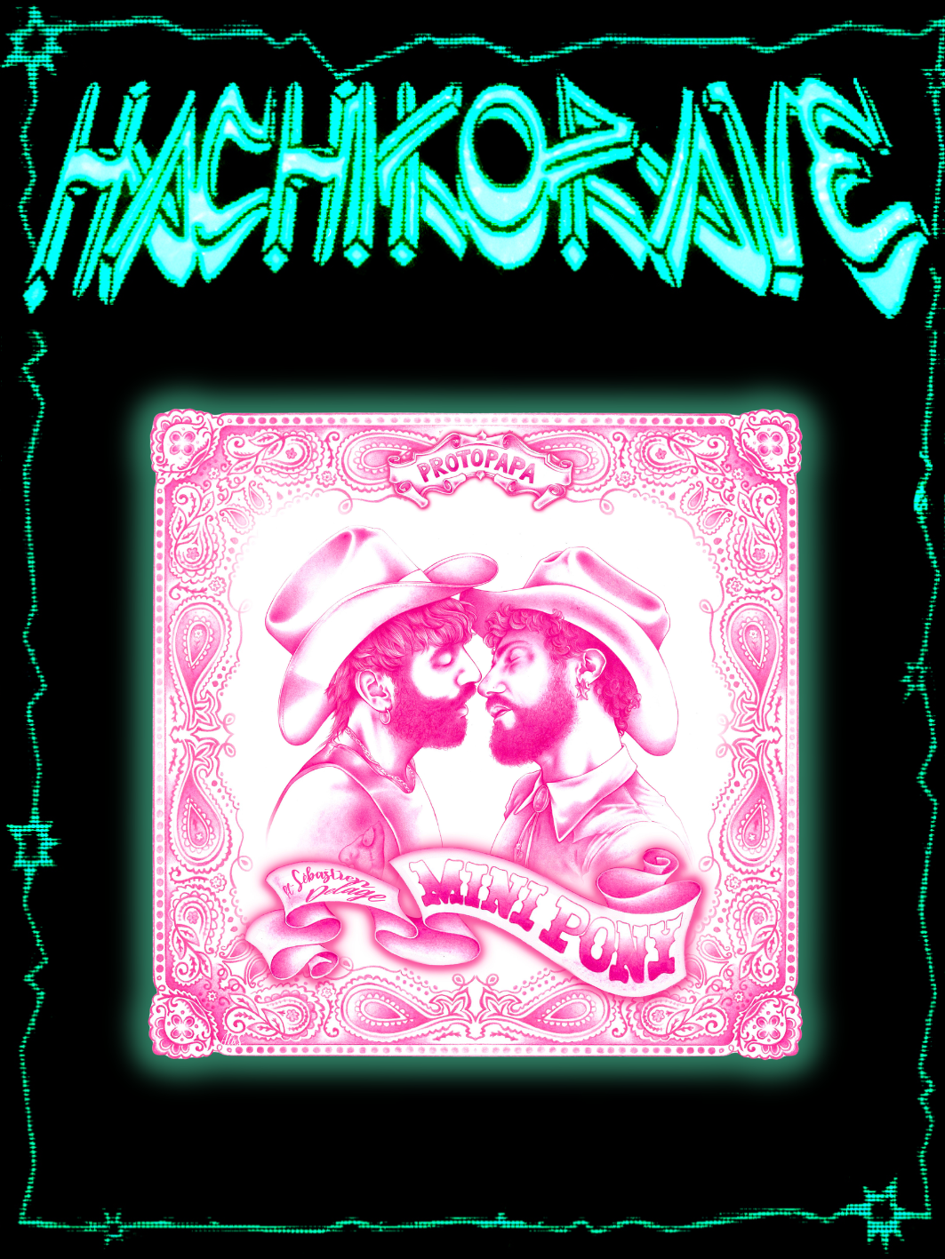 FOULARD di Protopapa x HACHIKO RAVE TOUR