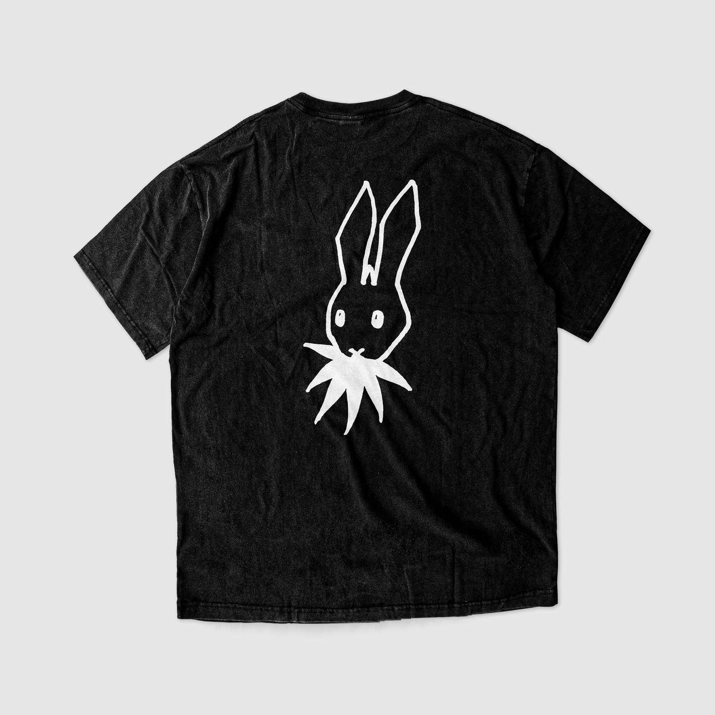 VENERUS / Rabbit Black T-shirt