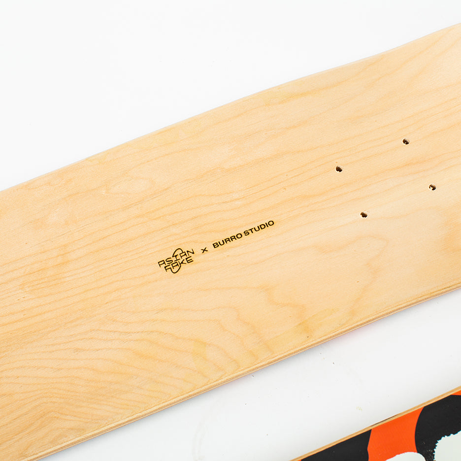 ASIAN FAKE x BURRO STUDIO / Skateboard Deck