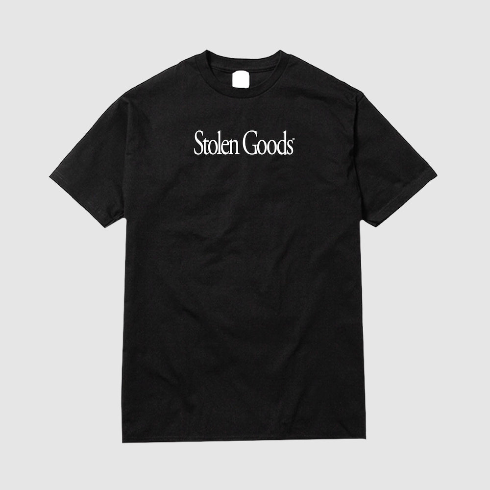 STOLEN GOODS / Logo - Black T-shirt