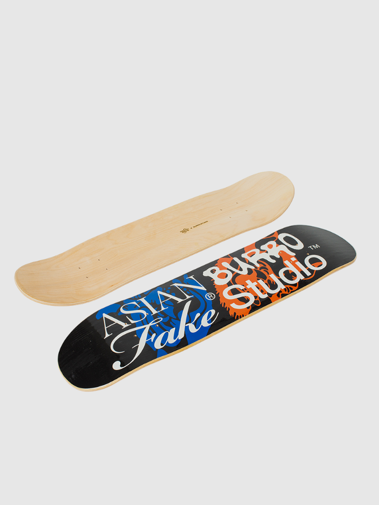 ASIAN FAKE x BURRO STUDIO / Skateboard Deck