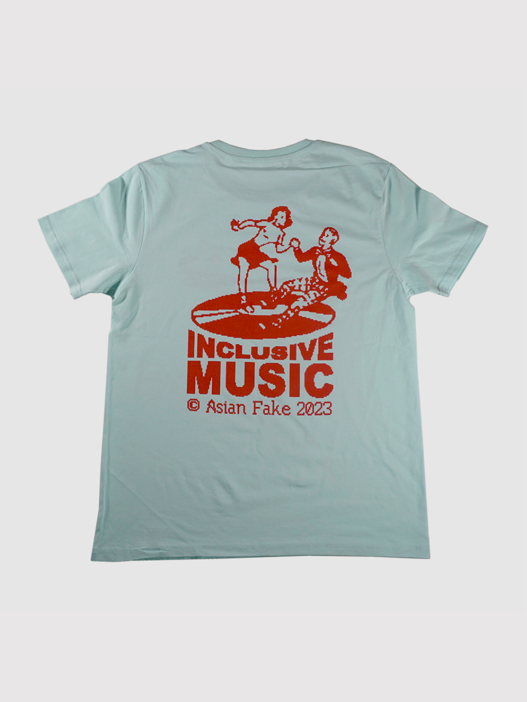 ASIAN FAKE / INCLUSIVE MUSIC - Color T-shirt [Limited Edition]