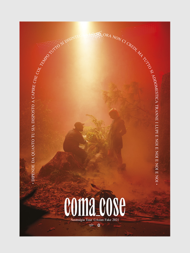 COMA_COSE / "THE SONG OF THE WOLVES" Poster