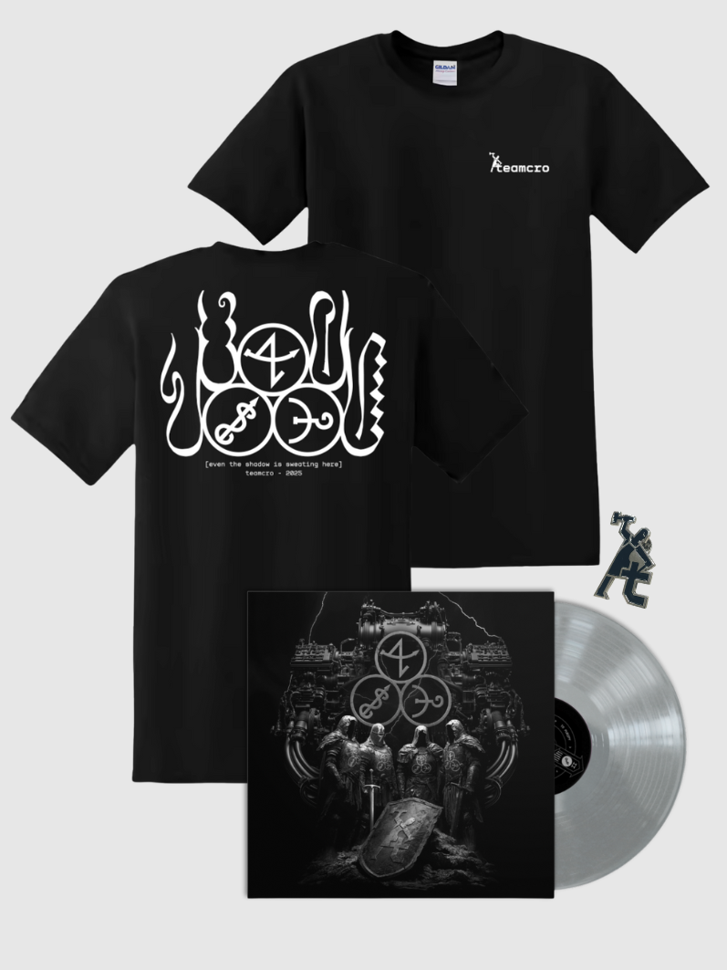 TEAMCRO / teamcro tape T-shirt & Vinile con spilla in omaggio