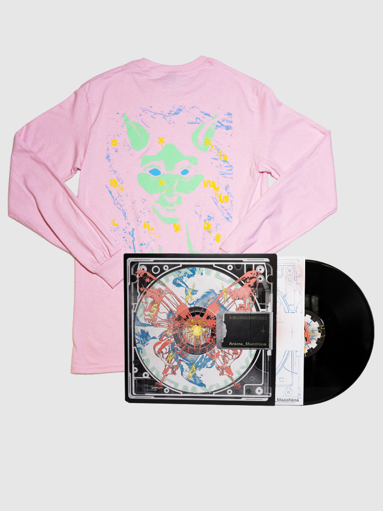 SXRRXWLAND / Anima Macchina Longsleeve Rosa & Vinile