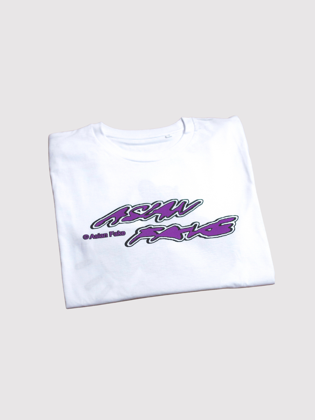 ASIAN FAKE / Inclusive Music White T-shirt