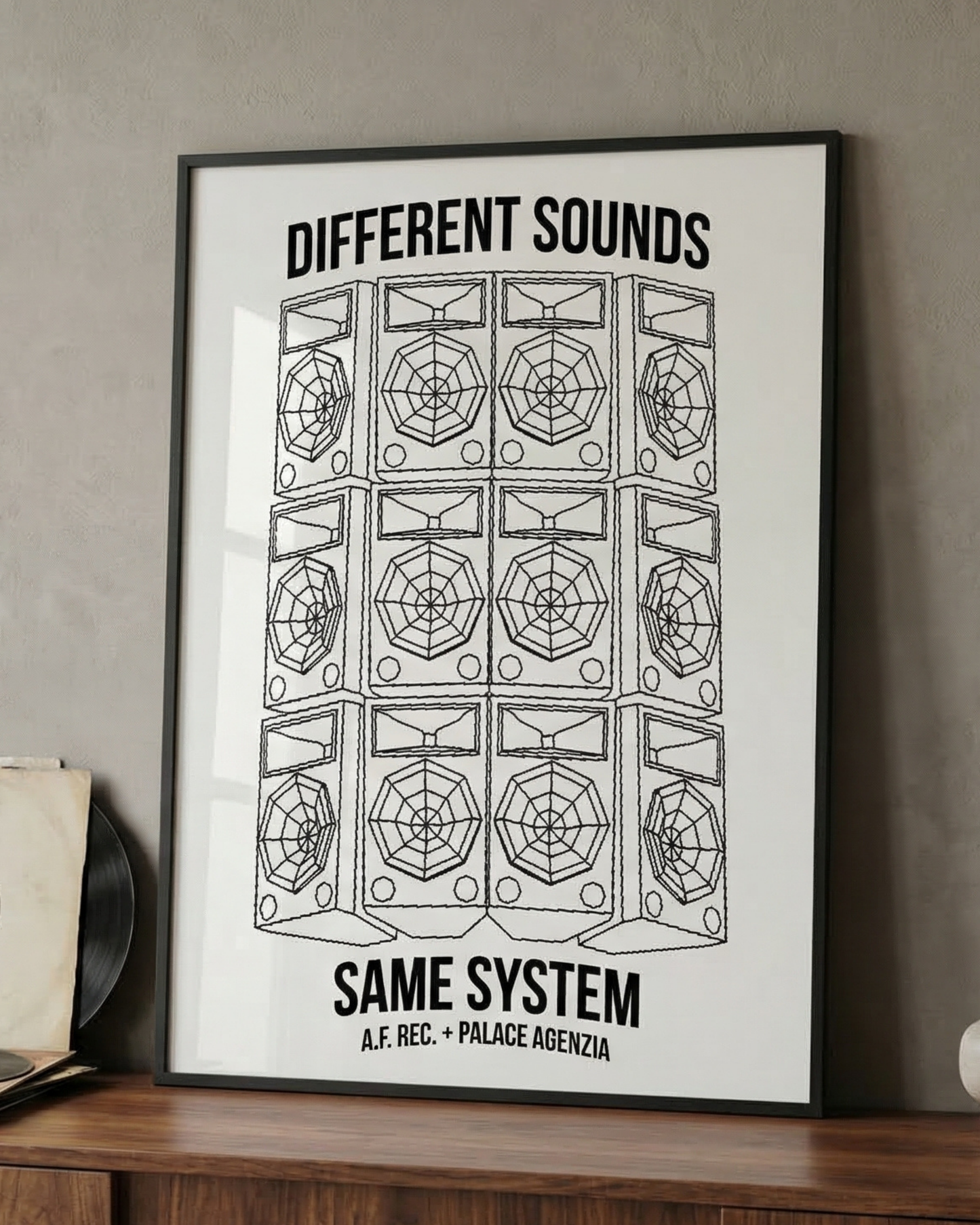 ASIAN FAKE / SOUNDSYSTEM - Poster