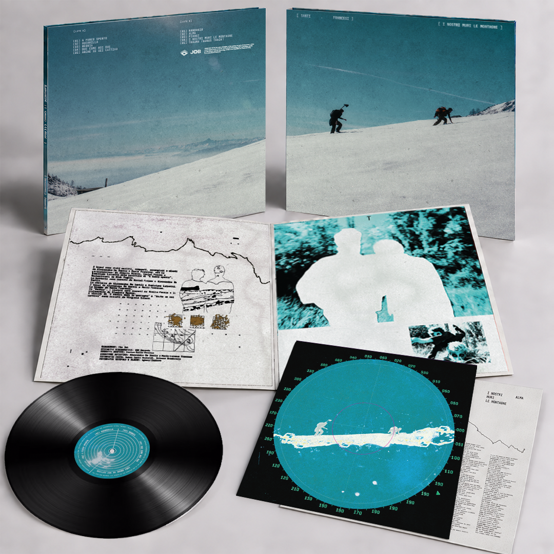 SANTI FRANCESI / I nostri muri le montagne (ALBUM) VINILE EDIZIONE LIMITATA 300 COPIE NUMERATE