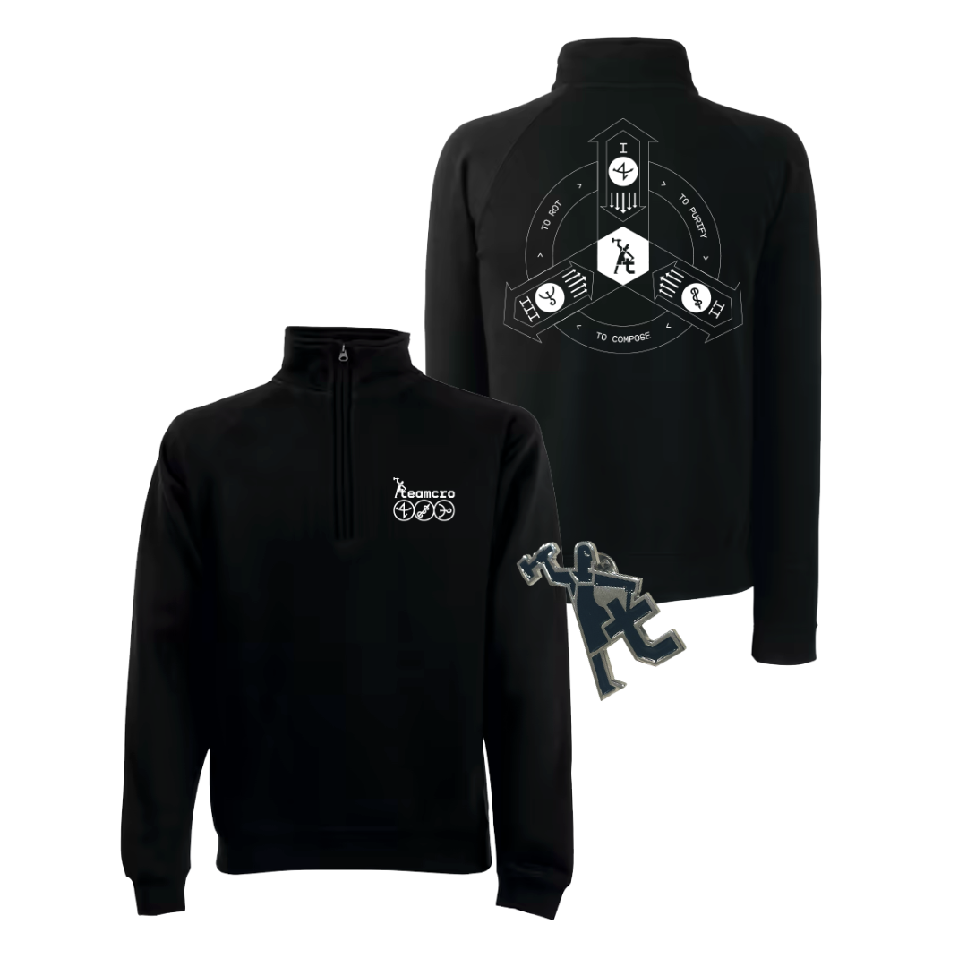 TEAMCRO / Felpa + Spilla