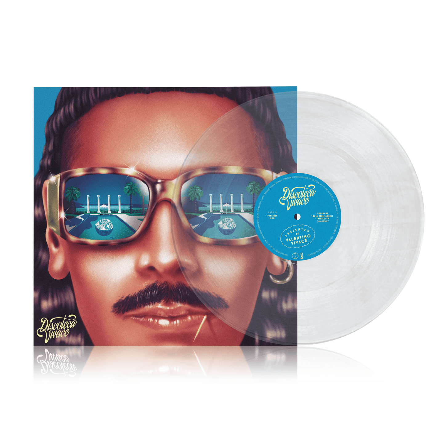 VALENTINO VIVACE / Discoteca Vivace - Vinile Trasparente