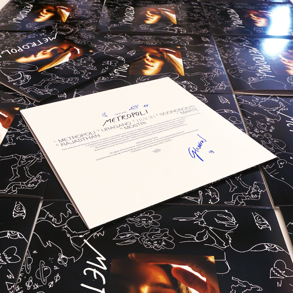 GENEVA / METROPOLI - Autographed vinyl [Ed. Limited]