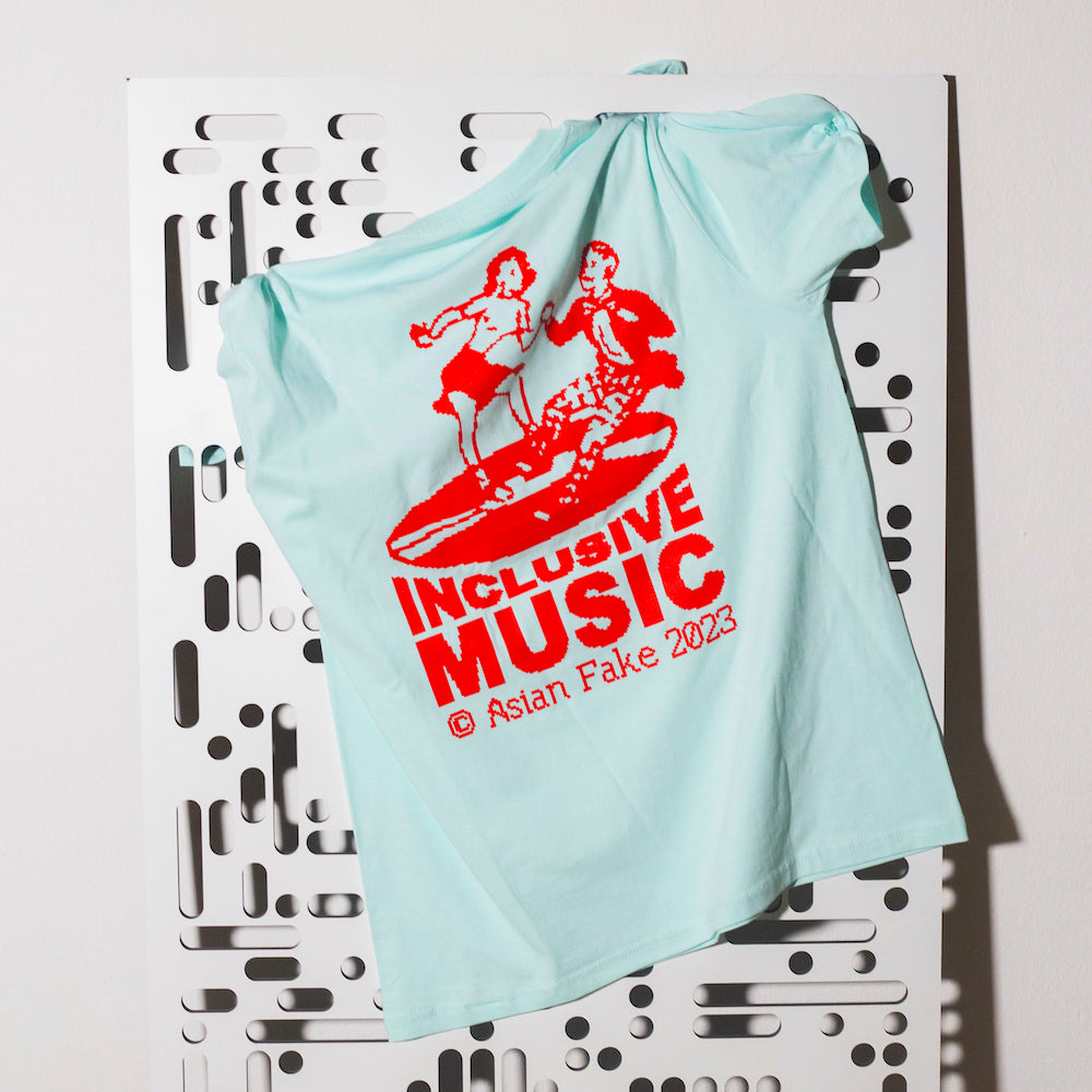 ASIAN FAKE / INCLUSIVE MUSIC - Color T-shirt [Limited Edition]