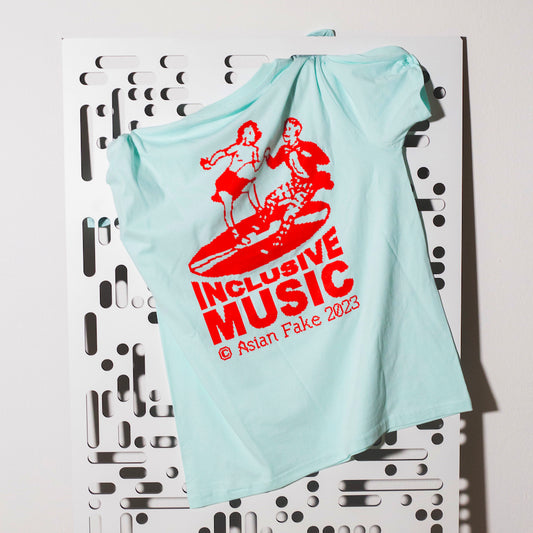 ASIAN FAKE / INCLUSIVE MUSIC - Color T-shirt [Limited Edition]