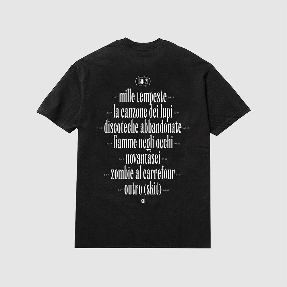 COMA_COSE / Nostralgia Black T-shirt