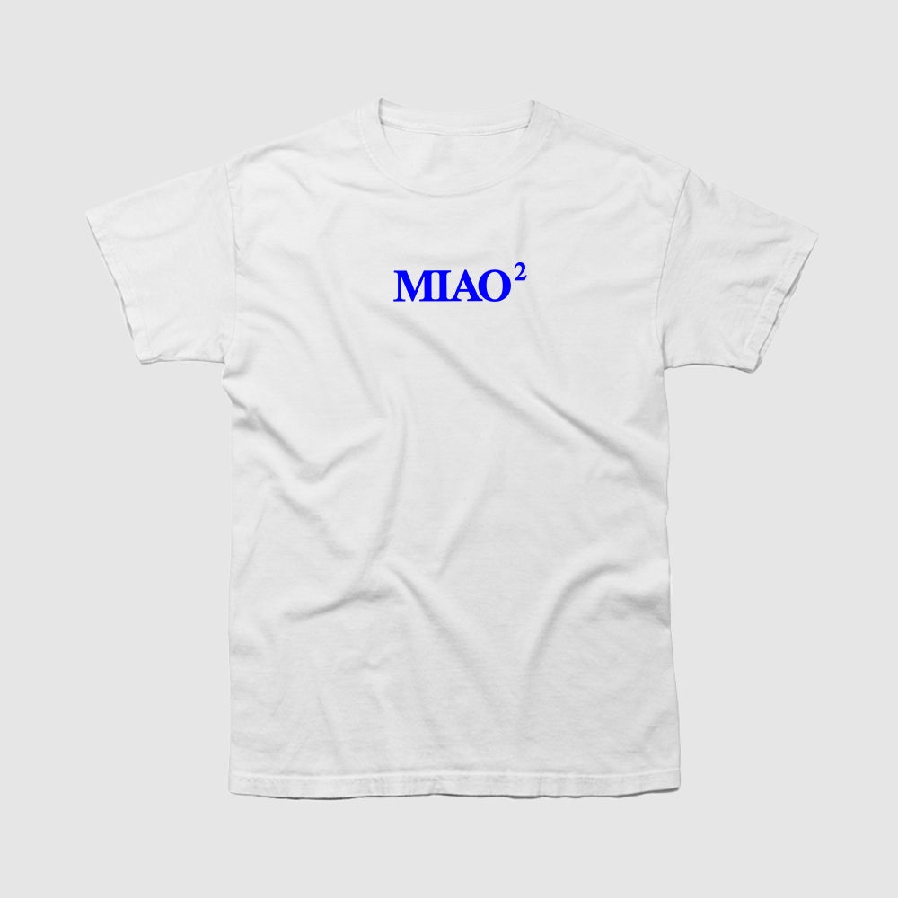 COMA_COSE / MIAO2 White T-shirt